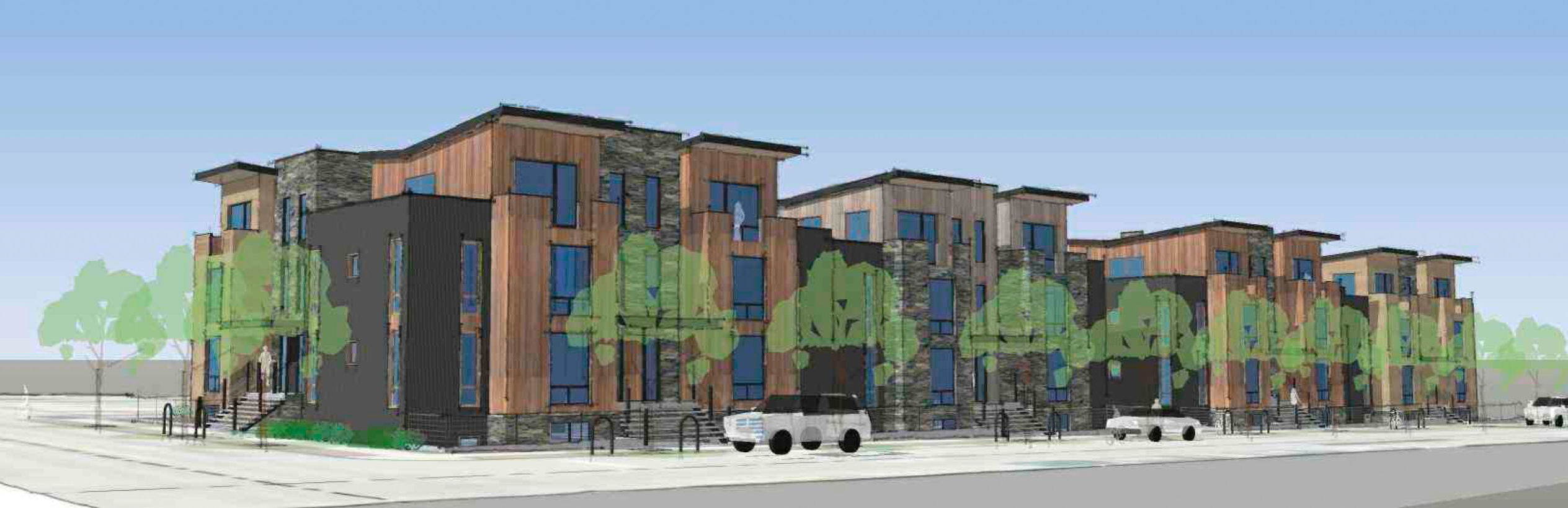 Jackson Street Apartments rendering